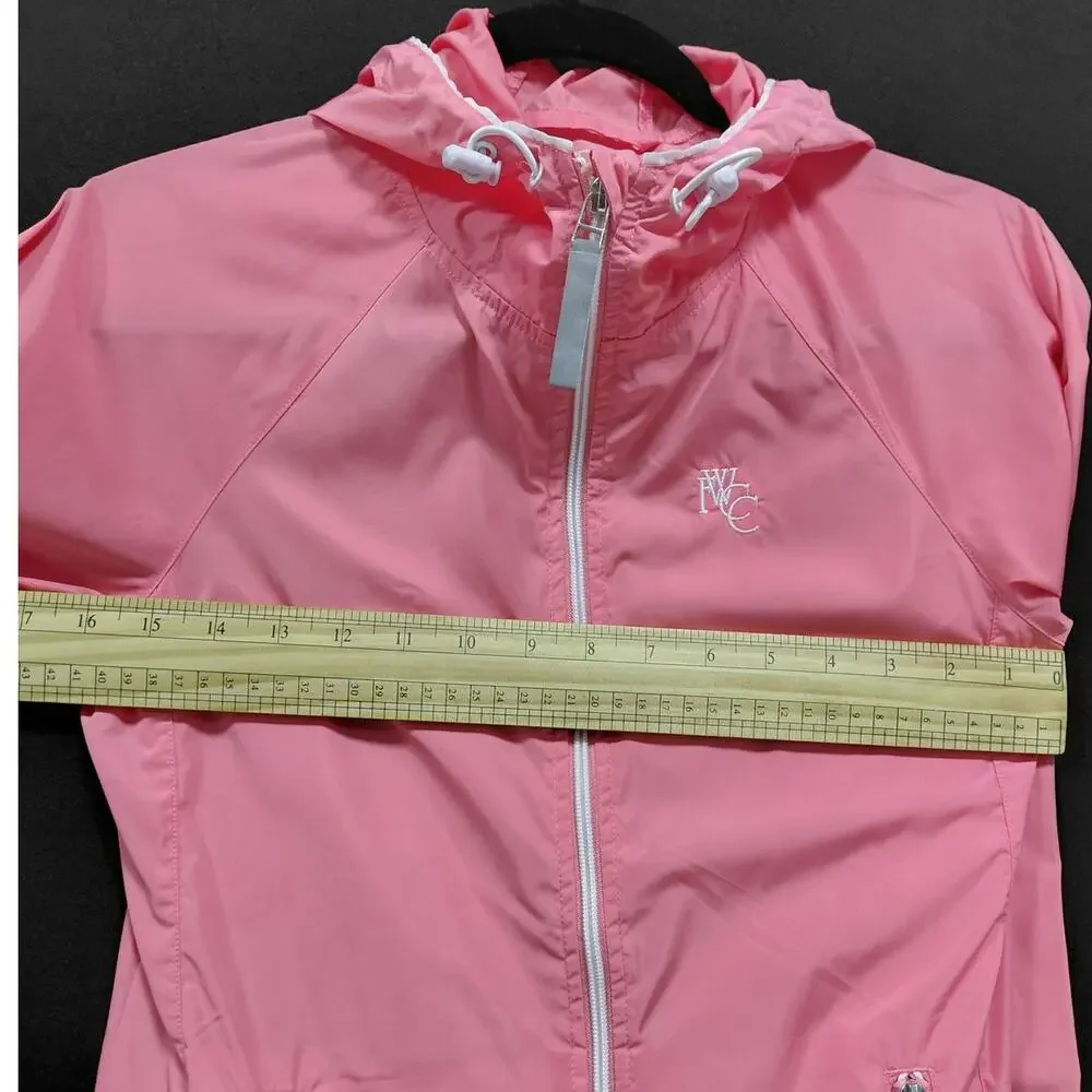 Garb Pink Hooded Jacket Solid Long Sleeve Kids Size XLARGE AGE 11-12